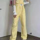 Suspender Pants High Waist Loose Straight Slimming Women - EX-STOCK CANADA