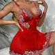 Suspender V-neck Underwear Lace Lingerie - EX-STOCK CANADA