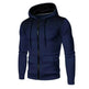 Sweater Men's Sports Fitness Zip-up Shirt - EX-STOCK CANADA