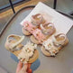 Sweet Flowers Kids Sandals Girls Versatile Soft Toddler Shoes - EX-STOCK CANADA
