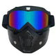 Tactical goggles for motorcycle helmet - EX-STOCK CANADA