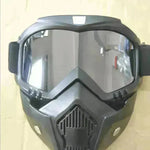 Tactical goggles for motorcycle helmet - EX-STOCK CANADA