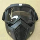 Tactical goggles for motorcycle helmet - EX-STOCK CANADA