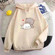 Teen's Candy Colors Cute Kawaii Loose Hoodie Sweater - EX-STOCK CANADA