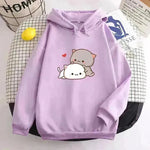 Teen's Candy Colors Cute Kawaii Loose Hoodie Sweater - EX-STOCK CANADA