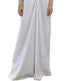 Temperament commute Middle East Arab Dubai Abaya Dress White Sleeveless Pleated Bottoming Vest Lined Dress - EX-STOCK CANADA