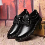 The new shoes shoes fall men's business casual shoes men shoes shoes round British Dad - EX-STOCK CANADA
