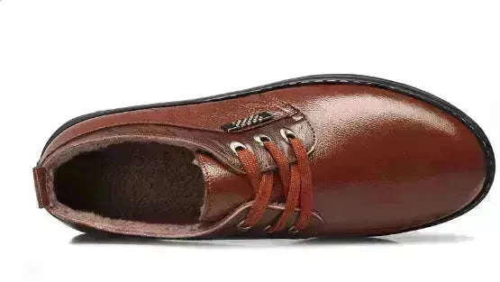The new shoes shoes fall men's business casual shoes men shoes shoes round British Dad - EX-STOCK CANADA
