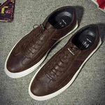 The new summer men's shoes shoes shoes all-match men casual white shoes shoes men's athletic shoes Le Fu - EX-STOCK CANADA