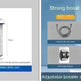 The Third Gear Adjustable Strong Supercharged Shower Head Household Bath Shower Hose Shower Head - EX-STOCK CANADA