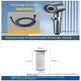 The Third Gear Adjustable Strong Supercharged Shower Head Household Bath Shower Hose Shower Head - EX-STOCK CANADA