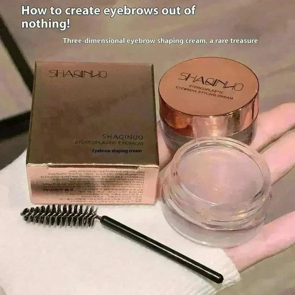 Three-dimensional Eyebrow Shaping Hair Styling Cream Waterproof Quick-drying Long-lasting Eyebrow Gel European And American Wild Eyebrow - EX-STOCK CANADA
