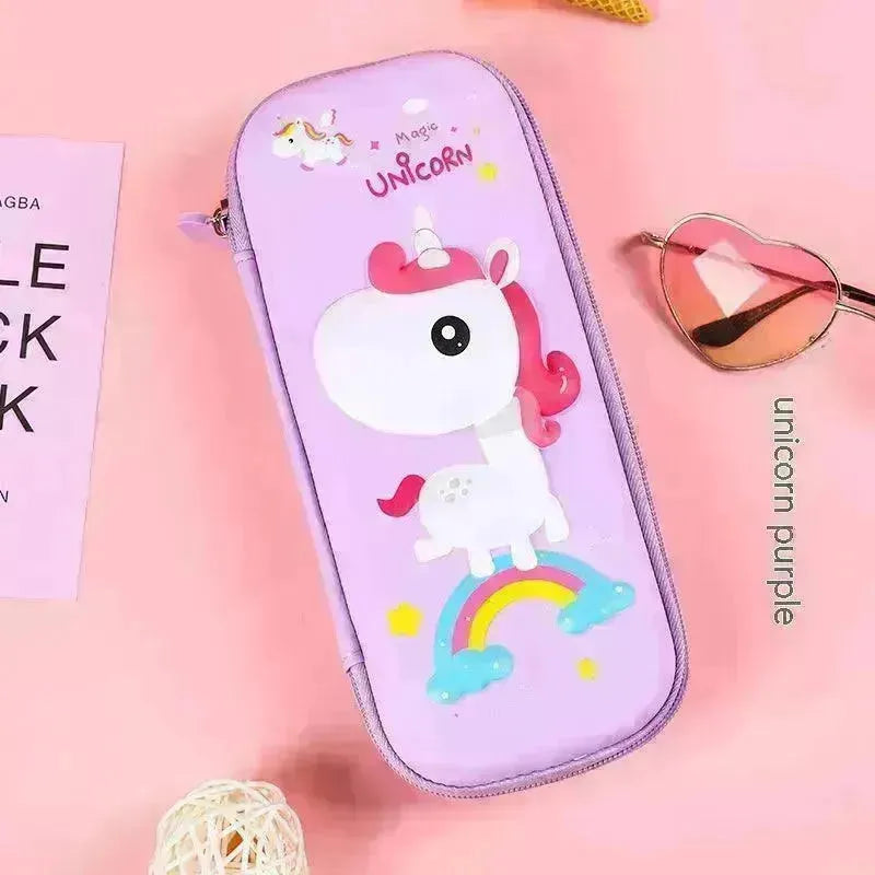 Three-dimensional Pencil Case Primary School Kindergarten Cartoon Large Capacity Pencil Case Pencil Box - EX-STOCK CANADA