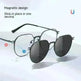 Three-in-one Polarized Sunglasses Magnetic Suction - EX-STOCK CANADA