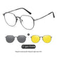 Three-in-one Polarized Sunglasses Magnetic Suction - EX-STOCK CANADA