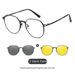 Three-in-one Polarized Sunglasses Magnetic Suction - EX-STOCK CANADA