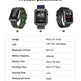 Three-proof Heart Rate And Blood Pressure Sport Mode Smart Watch - EX-STOCK CANADA