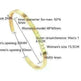 Titanium Steel Open-end Engraved Fashion Bracelet for Women - EX-STOCK CANADA