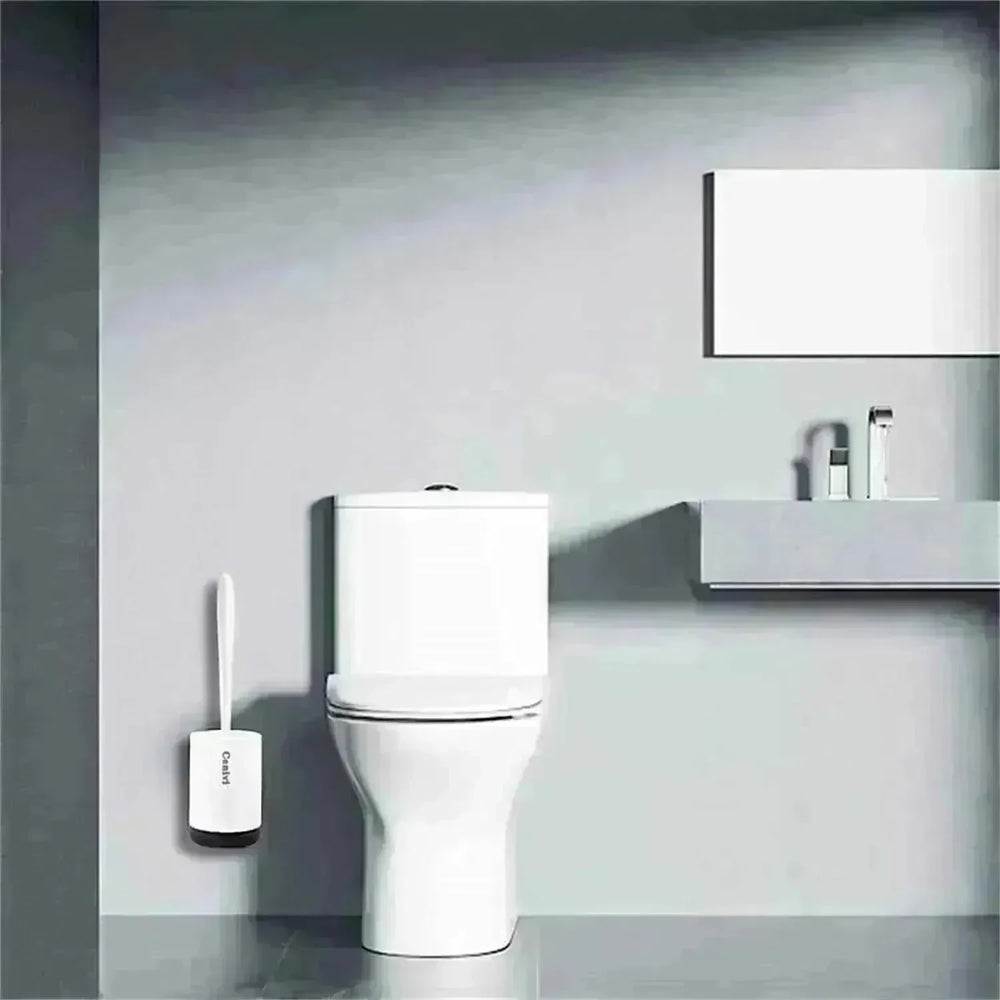 Toilet Spray Cleaner Home Fashion Simple Toilet Cleaning Brush Set - EX-STOCK CANADA