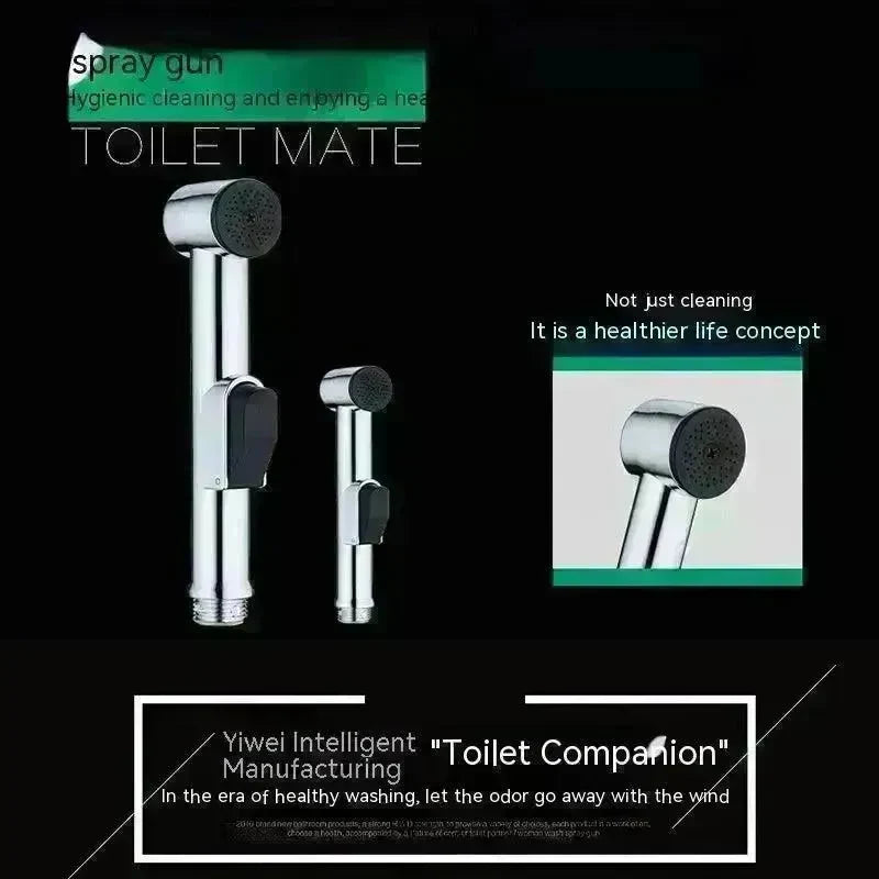 Toilet Spray Cleaner Plastic Electroplating Health Faucet Toilet Spray Gun - EX-STOCK CANADA