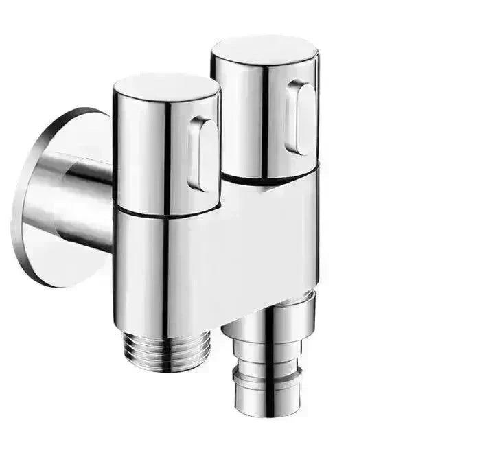 Toilet Spray Cleaner Toilet Booster Spray Gun Double Control Angle Valve Brass Faucet - EX-STOCK CANADA