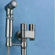 Toilet Spray Cleaner Toilet Booster Spray Gun Double Control Angle Valve Brass Faucet - EX-STOCK CANADA