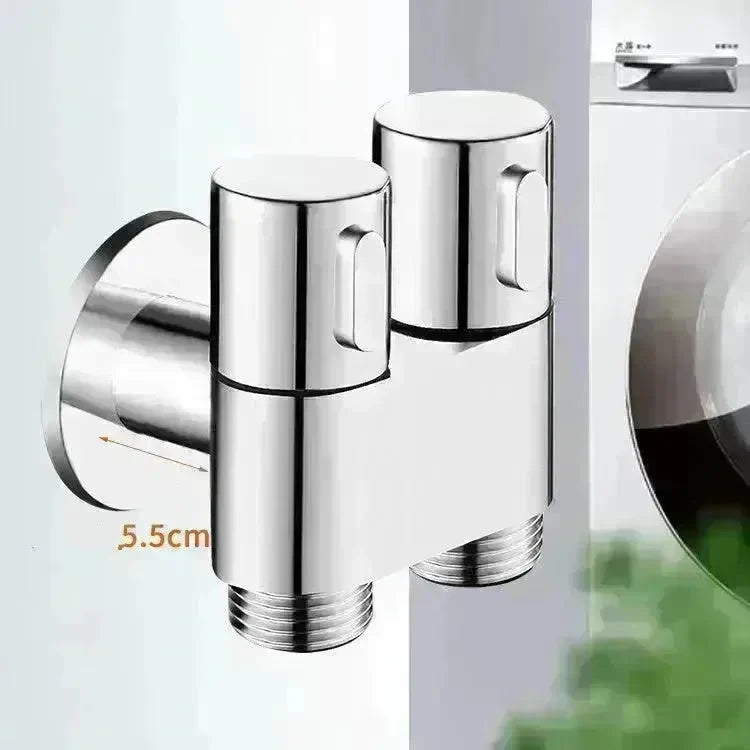 Toilet Spray Cleaner Toilet Booster Spray Gun Double Control Angle Valve Brass Faucet - EX-STOCK CANADA