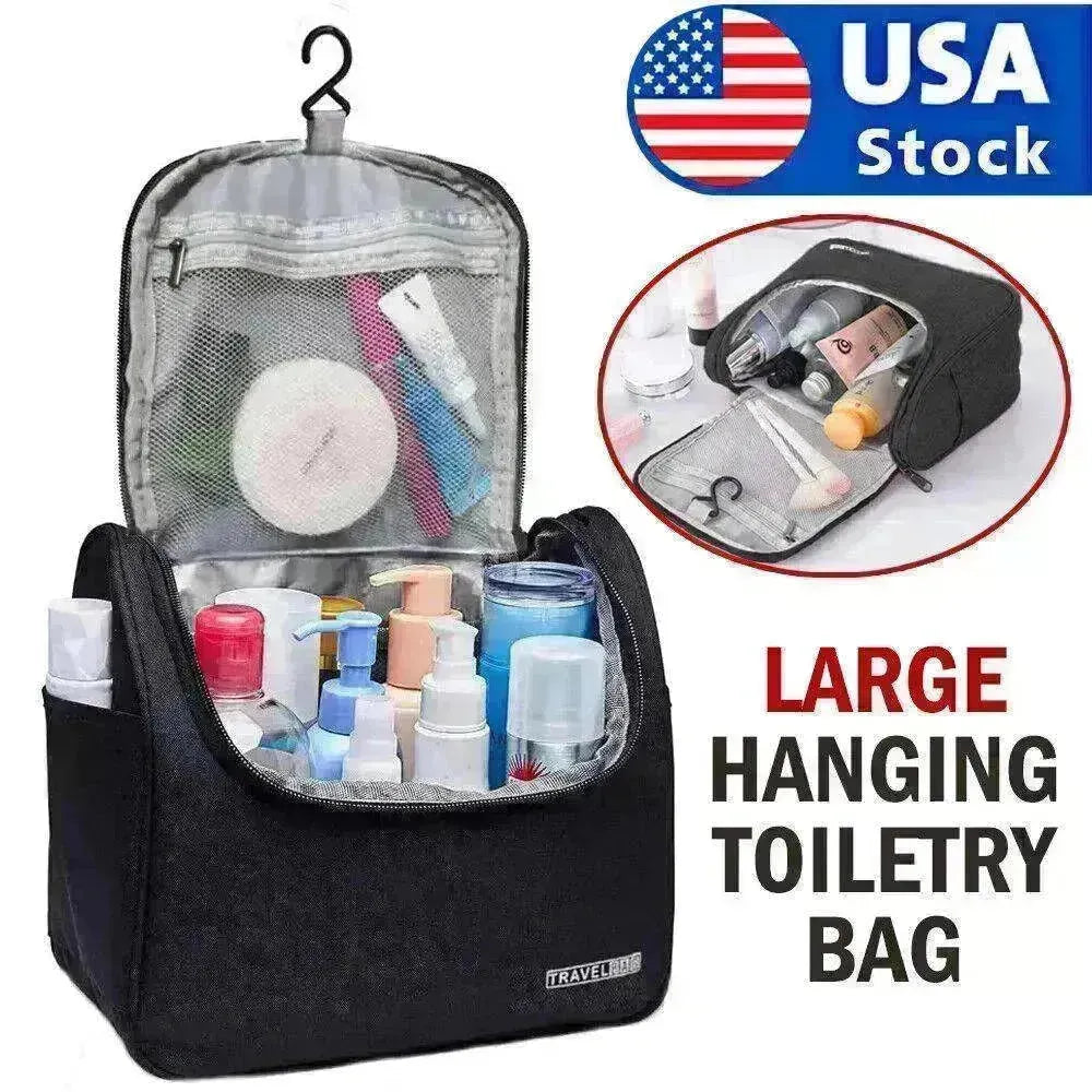 Toiletry Bag: Men Women Makeup Shave Organizer - EX-STOCK CANADA
