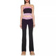 Top Bootleg Pants Suit Two-piece Set - EX-STOCK CANADA