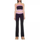 Top Bootleg Pants Suit Two-piece Set - EX-STOCK CANADA