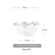 Traditional Japanese Style Hammer Pattern Petal Glass Bowl Set - EX-STOCK CANADA