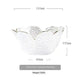 Traditional Japanese Style Hammer Pattern Petal Glass Bowl Set - EX-STOCK CANADA