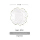 Traditional Japanese Style Hammer Pattern Petal Glass Bowl Set - EX-STOCK CANADA