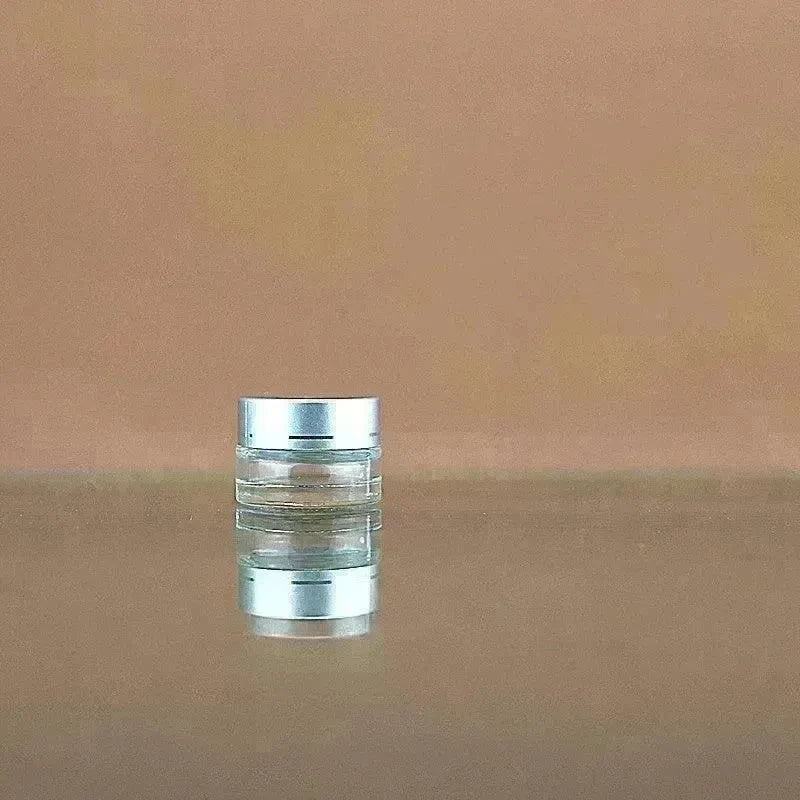 Transparent Face Cream Bottle Glass Cosmetics - EX-STOCK CANADA