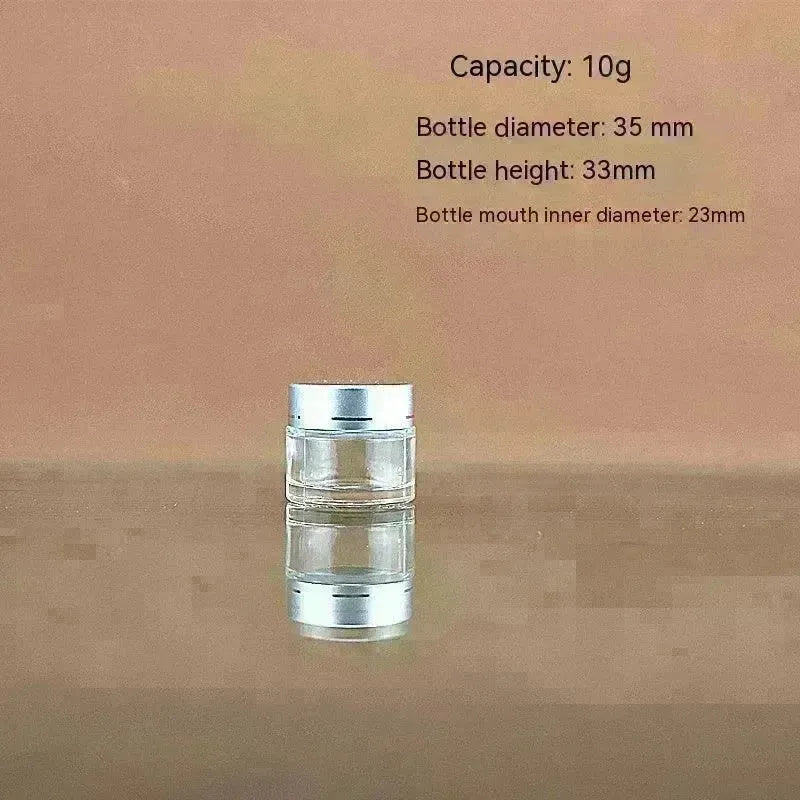 Transparent Face Cream Bottle Glass Cosmetics - EX-STOCK CANADA