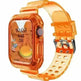 Transparent TPU Protective Candy Glacier One Smart Watch Strap Watch Band - EX-STOCK CANADA