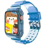 Transparent TPU Protective Candy Glacier One Smart Watch Strap Watch Band - EX-STOCK CANADA