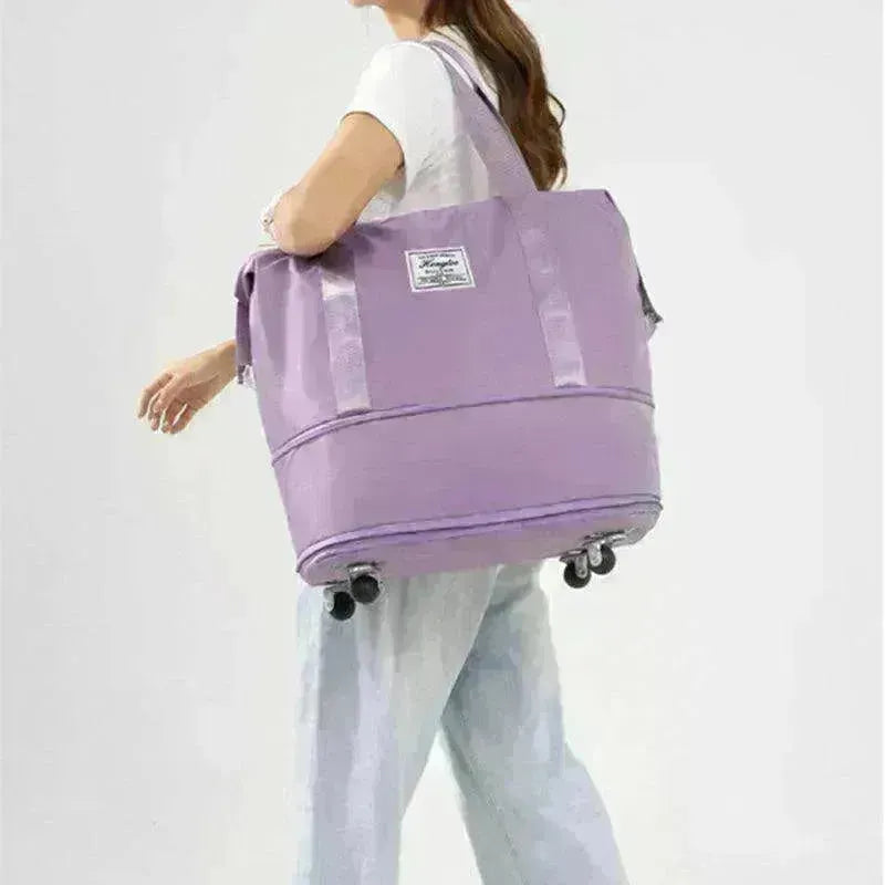 Travel Bag: Double-Layer Dry/Wet Separation - EX-STOCK CANADA