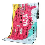 Travel Outdoor Sports Towel Beach Towel - EX-STOCK CANADA