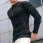Trend Crew-neck Pullover Loose Knitted Long-sleeved Cotton Top - EX-STOCK CANADA