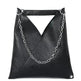 Trendy Casual Pleated Chain Zipper Women Handbag - EX-STOCK CANADA