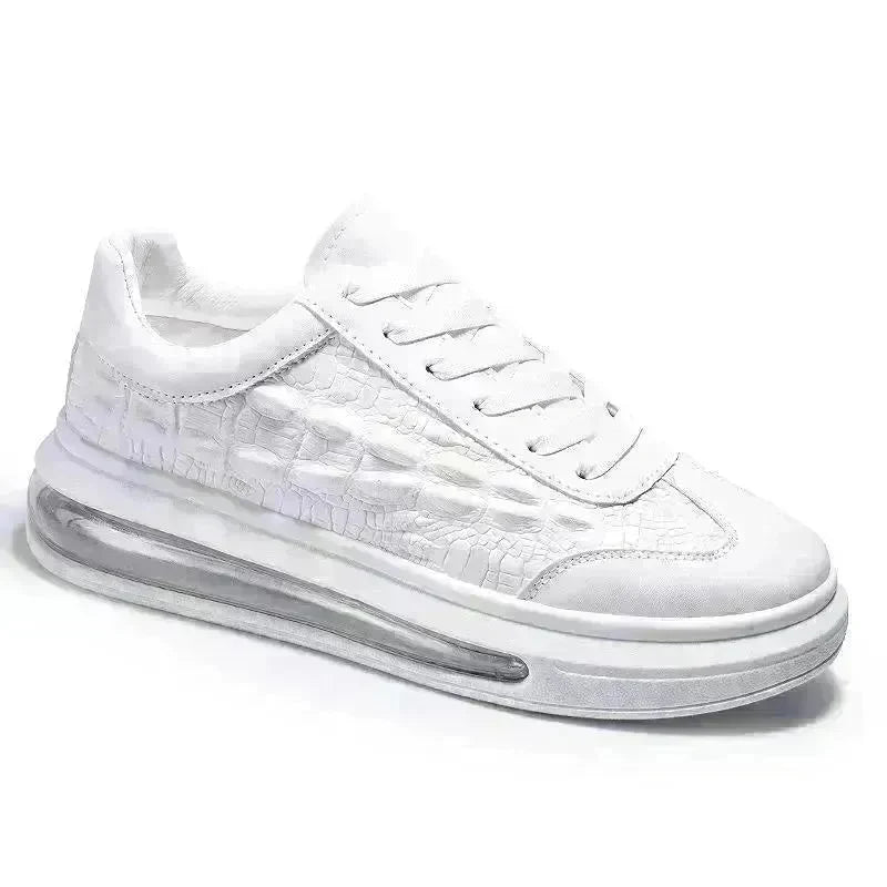 Trendy Leather Men's Shoes Fashion Casual Sneakers - EX-STOCK CANADA
