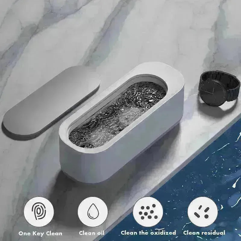 Ultrasonic Clean Machine High Freq Wash Jewelry Watch Ring Dental Cleaner - EX-STOCK CANADA