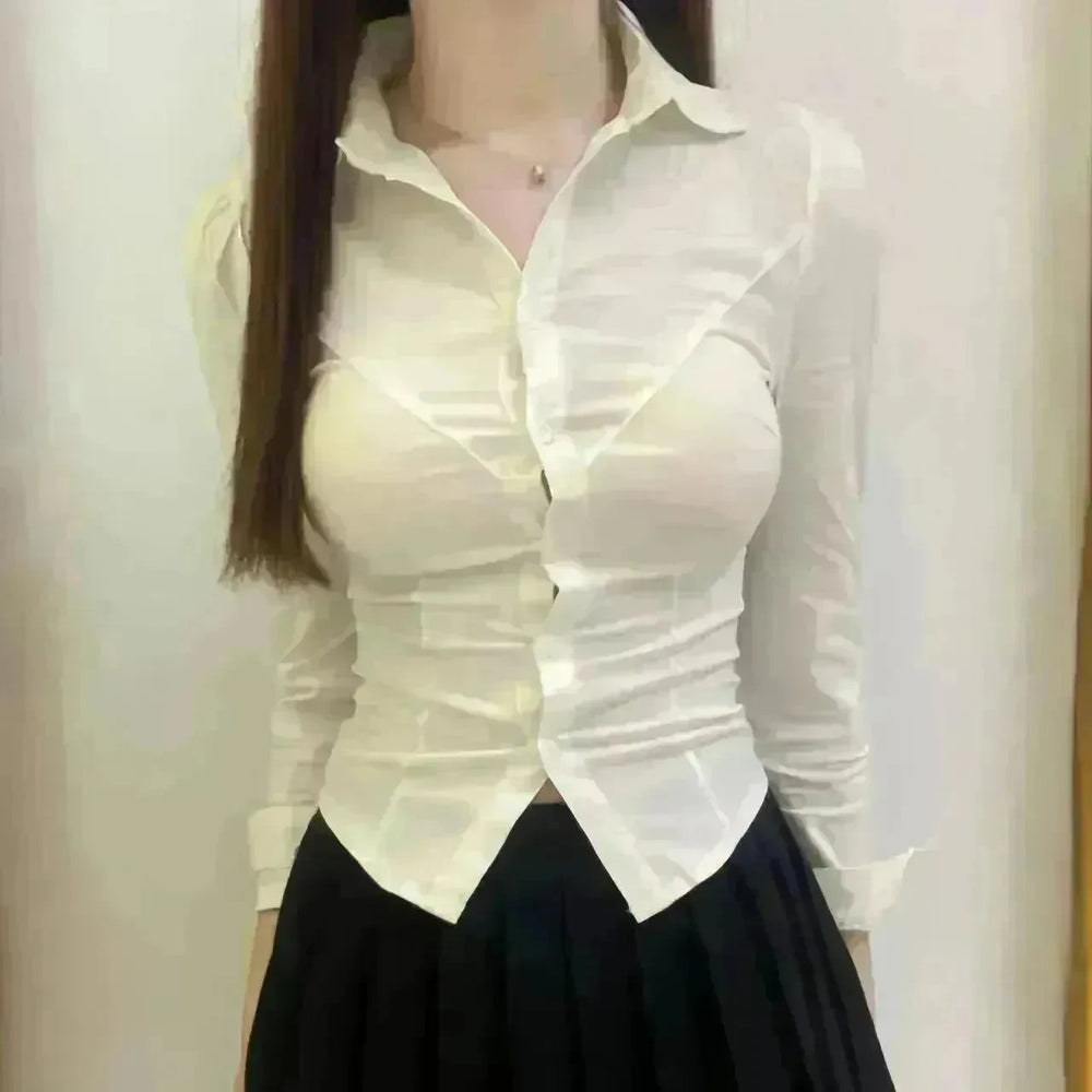 Uniform Slim Top Waist Elastic Women - EX-STOCK CANADA