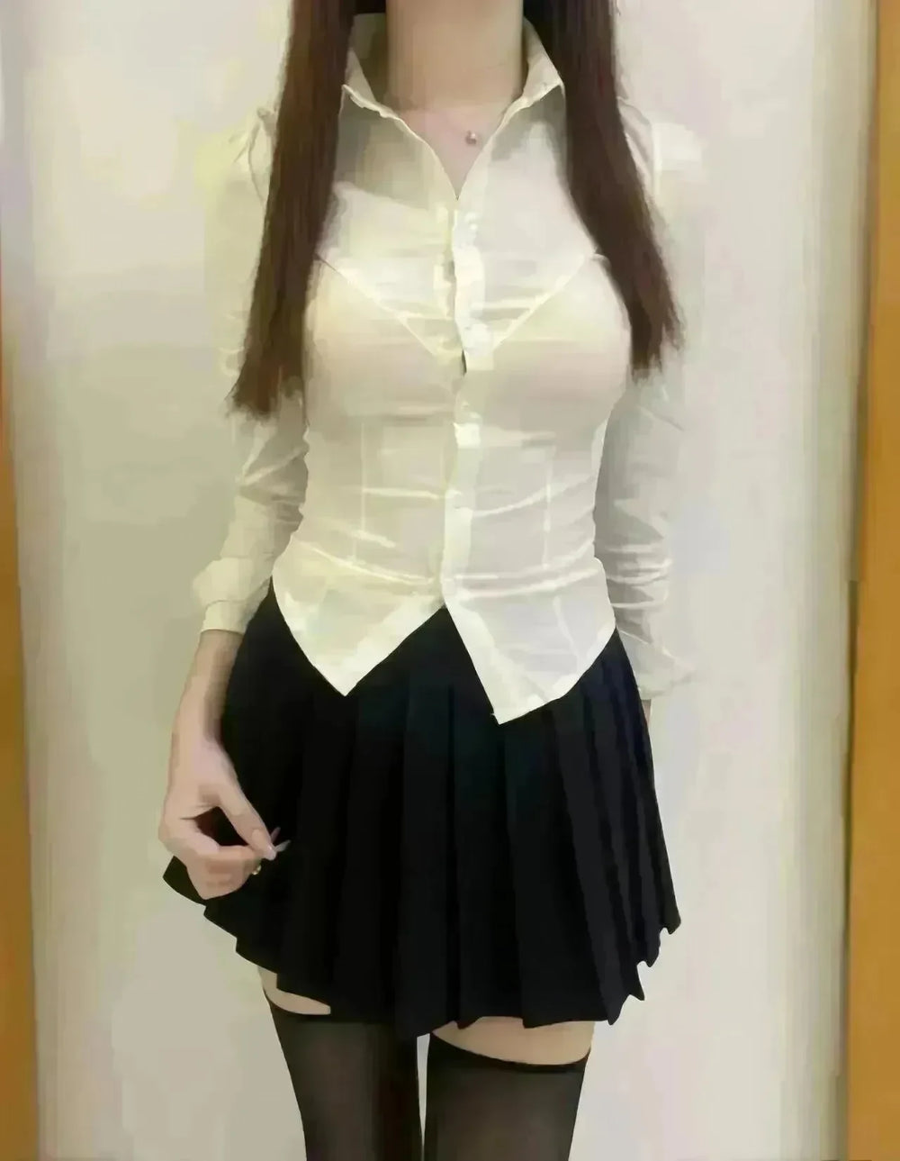 Uniform Slim Top Waist Elastic Women - EX-STOCK CANADA