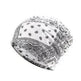 Unisex Autumn Windproof Earmuff Head Cashew Flower Print Pile Hood Hat - EX-STOCK CANADA