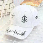 Unisex Casual Black And White Patchwork Hip Hop Fashion Hat - EX-STOCK CANADA