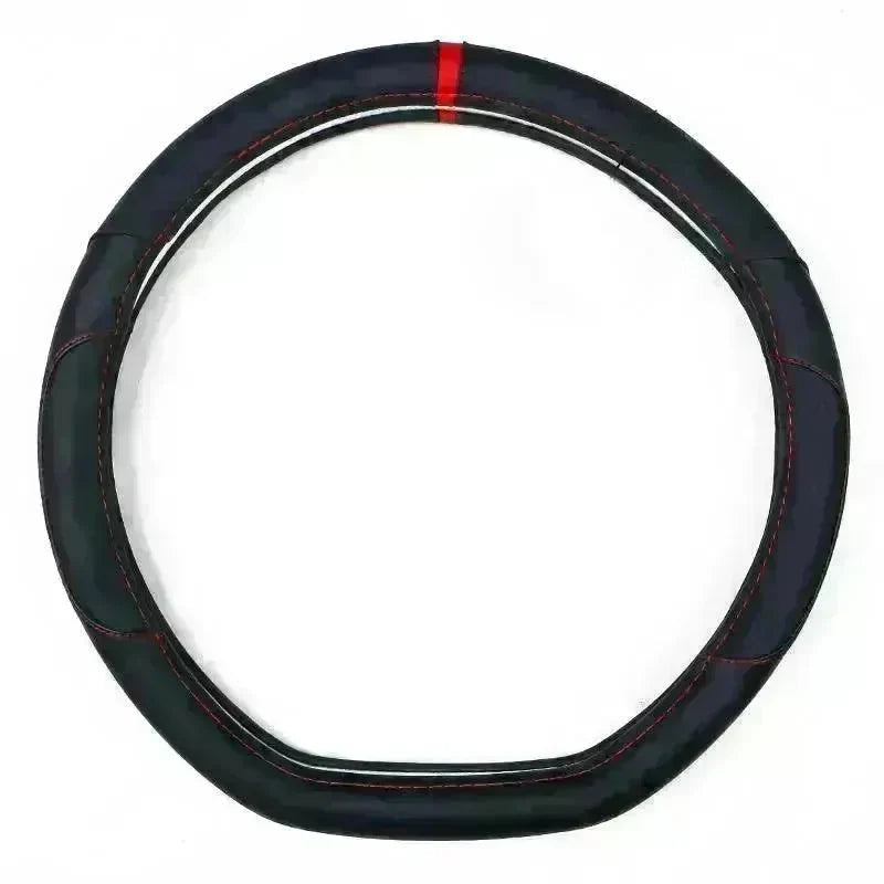 Universal Leather Steering Wheel Cover Suitable for the Four Season. - EX-STOCK CANADA