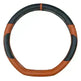 Universal Leather Steering Wheel Cover Suitable for the Four Season. - EX-STOCK CANADA