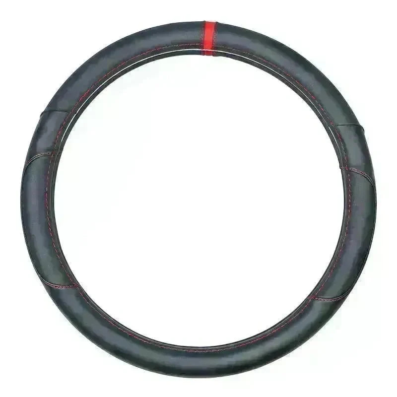 Universal Leather Steering Wheel Cover Suitable for the Four Season. - EX-STOCK CANADA